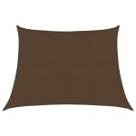 vidaXL Pânză parasolar, maro, 4/5x3 m, HDPE, 160 g/m² vidaXL Pânză parasolar, maro, 4/5x3 m, HDPE, 160 g/m²