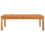 vidaXL Măsuță de cafea, 100 x 50 x 33 cm, lemn masiv de acacia vidaXL Măsuță de cafea, 100 x 50 x 33 cm, lemn masiv de acacia