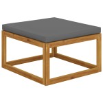 vidaXL Set mobilier de grădină cu perne, 3 piese, lemn masiv de acacia vidaXL Set mobilier de grădină cu perne, 3 piese, lemn masiv de acacia