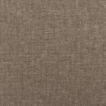 vidaXL Tăblie de pat cu aripioare gri taupe 183x16x78/88 cm textil