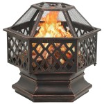 vidaXL Vatră de foc rustică, cu vătrai 62x54x56 cm oțel, XXL vidaXL Vatră de foc rustică, cu vătrai 62x54x56 cm oțel, XXL