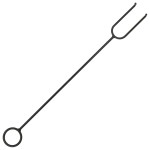 vidaXL Vatră de foc cu vătrai, 62 cm, oțel, XXL vidaXL Vatră de foc cu vătrai, 62 cm, oțel, XXL
