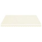 vidaXL Pânză de rezervă copertină, crem, 4x3,5 m vidaXL Pânză de rezervă copertină, crem, 4x3,5 m