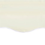 vidaXL Pânză de rezervă copertină, crem, 4x3,5 m vidaXL Pânză de rezervă copertină, crem, 4x3,5 m