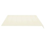 vidaXL Pânză de rezervă copertină, crem, 4,5x3,5 m vidaXL Pânză de rezervă copertină, crem, 4,5x3,5 m