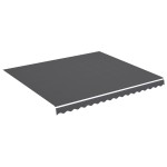 vidaXL Pânză de rezervă copertină, antracit, 4x3,5 m vidaXL Pânză de rezervă copertină, antracit, 4x3,5 m