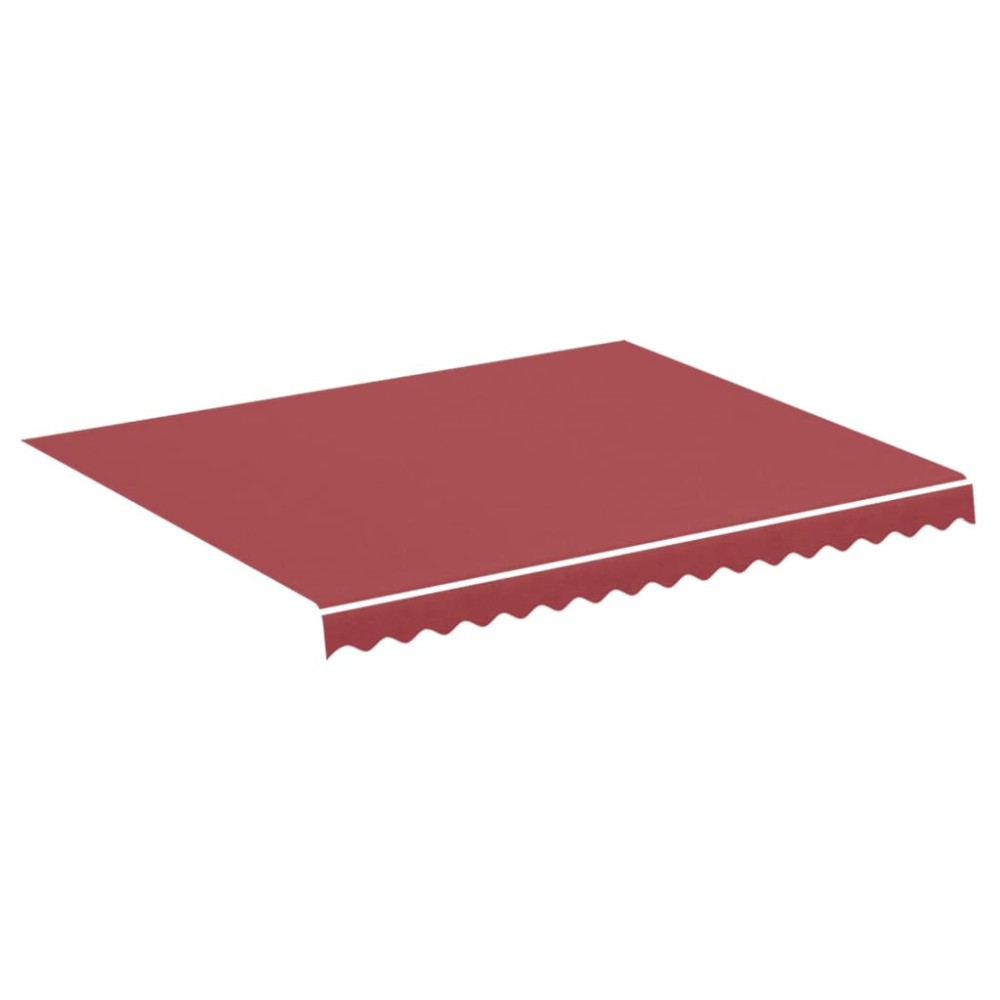vidaXL Pânză de rezervă pentru copertină, roșu vișiniu, 3x2,5 m