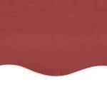 vidaXL Pânză de rezervă pentru copertină, roșu vișiniu, 3,5x2,5 m vidaXL Pânză de rezervă pentru copertină, roșu vișiniu, 3,5x2,5 m