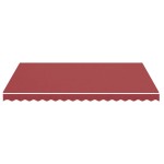 vidaXL Pânză de rezervă pentru copertină, roșu vișiniu, 4x3 m vidaXL Pânză de rezervă pentru copertină, roșu vișiniu, 4x3 m