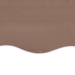 vidaXL Pânză de rezervă pentru copertină, maro, 3x2,5 m vidaXL Pânză de rezervă pentru copertină, maro, 3x2,5 m