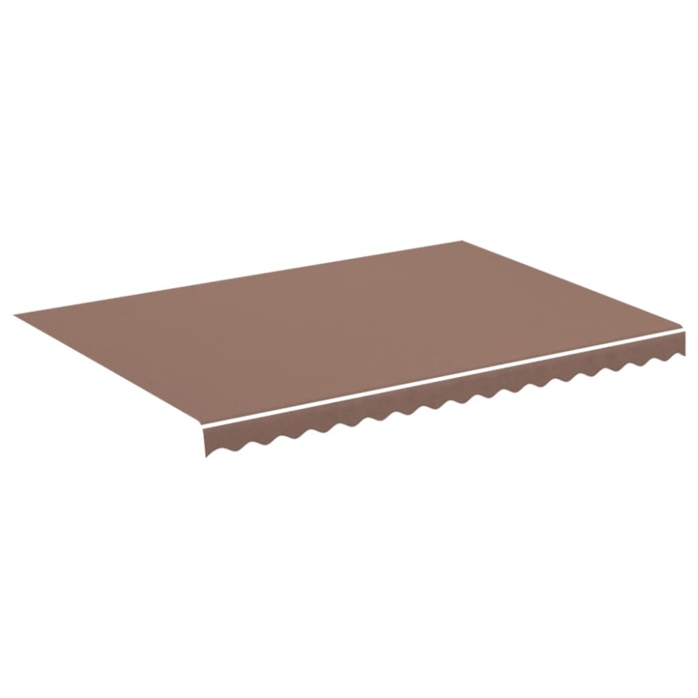 vidaXL Pânză de rezervă pentru copertină, maro, 3,5x2,5 m