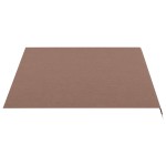 vidaXL Pânză de rezervă pentru copertină, maro, 4x3 m vidaXL Pânză de rezervă pentru copertină, maro, 4x3 m