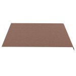 vidaXL Pânză de rezervă copertină, maro, 4x3,5 m vidaXL Pânză de rezervă copertină, maro, 4x3,5 m