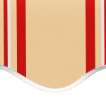 vidaXL Pânză de rezervă copertină, galben și portocaliu, 3,5x2,5 m vidaXL Pânză de rezervă copertină, galben și portocaliu, 3,5x2,5 m