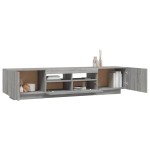 vidaXL Set dulapuri TV cu LED, 2 piese, gri sonoma, lemn prelucrat vidaXL Set dulapuri TV cu LED, 2 piese, gri sonoma, lemn prelucrat