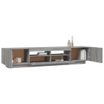 vidaXL Set dulapuri TV cu LED, 2 piese, gri sonoma, lemn prelucrat vidaXL Set dulapuri TV cu LED, 2 piese, gri sonoma, lemn prelucrat