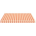 vidaXL Pânză de rezervă copertină, galben și portocaliu, 4x3,5 m vidaXL Pânză de rezervă copertină, galben și portocaliu, 4x3,5 m