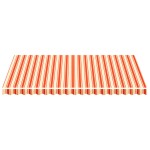 vidaXL Pânză de rezervă copertină, galben și portocaliu, 4,5x3 m vidaXL Pânză de rezervă copertină, galben și portocaliu, 4,5x3 m
