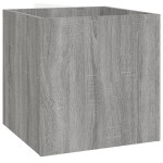 vidaXL Set de mobilier pentru hol, gri sonoma, lemn prelucrat