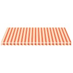 vidaXL Pânză de rezervă copertină, galben și portocaliu, 5x3 m vidaXL Pânză de rezervă copertină, galben și portocaliu, 5x3 m