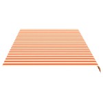 vidaXL Pânză de rezervă copertină, galben și portocaliu, 6x3 m vidaXL Pânză de rezervă copertină, galben și portocaliu, 6x3 m