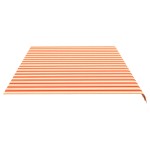 vidaXL Pânză de rezervă copertină, galben și portocaliu, 6x3,5 m vidaXL Pânză de rezervă copertină, galben și portocaliu, 6x3,5 m