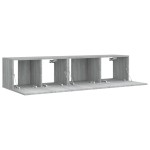 vidaXL Set dulapuri TV, 2 piese, gri sonoma, lemn prelucrat vidaXL Set dulapuri TV, 2 piese, gri sonoma, lemn prelucrat