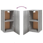 vidaXL Set comode TV, 7 piese, gri sonoma, lemn compozit vidaXL Set comode TV, 7 piese, gri sonoma, lemn compozit