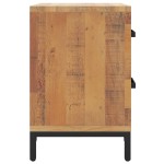 vidaXL Noptiere, 2 buc., 36x30x45 cm, lemn masiv de pin