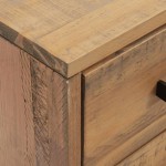 vidaXL Noptiere, 2 buc., 40x30x55 cm, lemn masiv de pin