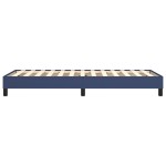 vidaXL Cadru de pat fără saltea țesătură albastră 80x200 cm