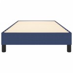 vidaXL Cadru de pat fără saltea țesătură albastră 100x200 cm vidaXL Cadru de pat fără saltea țesătură albastră 100x200 cm