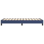 vidaXL Cadru de pat fără saltea țesătură albastră 100x200 cm vidaXL Cadru de pat fără saltea țesătură albastră 100x200 cm