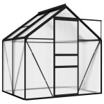 vidaXL Seră, antracit, 2,47 m², aluminiu vidaXL Seră, antracit, 2,47 m², aluminiu