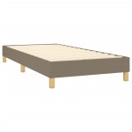 vidaXL Cadru de pat fără saltea Taupe 80x200 cm țesătură