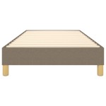 vidaXL Cadru de pat fără saltea Taupe 80x200 cm țesătură