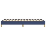 vidaXL Cadru de pat fără saltea țesătură albastră 80x200 cm