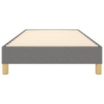 vidaXL Cadru de pat fără saltea, gri închis, 90x190 cm, textil vidaXL Cadru de pat fără saltea, gri închis, 90x190 cm, textil