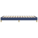 vidaXL Cadru de pat fără saltea țesătură albastră 100x200 cm vidaXL Cadru de pat fără saltea țesătură albastră 100x200 cm