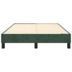 vidaXL Cadru de pat fără saltea, verde închis, 120x200 cm, catifea vidaXL Cadru de pat fără saltea, verde închis, 120x200 cm, catifea