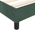 vidaXL Cadru de pat fără saltea, verde închis, 120x200 cm, catifea vidaXL Cadru de pat fără saltea, verde închis, 120x200 cm, catifea