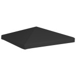 vidaXL Acoperiș de pavilion, negru, 3 x 3 m, 270 g/m² vidaXL Acoperiș de pavilion, negru, 3 x 3 m, 270 g/m²