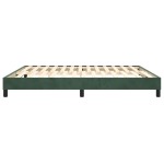 vidaXL Cadru de pat fără saltea, verde închis, 180x200 cm, catifea vidaXL Cadru de pat fără saltea, verde închis, 180x200 cm, catifea