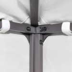 vidaXL Acoperiș de pavilion, alb, 3 x 3 m, 270 g/m² vidaXL Acoperiș de pavilion, alb, 3 x 3 m, 270 g/m²