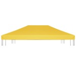 vidaXL Acoperiș de pavilion, 270 g/m², galben, 4 x 3 m vidaXL Acoperiș de pavilion, 270 g/m², galben, 4 x 3 m