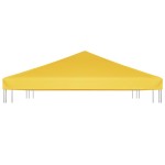 vidaXL Acoperiș de pavilion, 270 g/m², galben, 4 x 3 m vidaXL Acoperiș de pavilion, 270 g/m², galben, 4 x 3 m