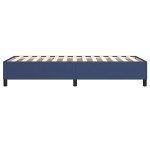 vidaXL Cadru de pat fără saltea țesătură albastră 80x200 cm