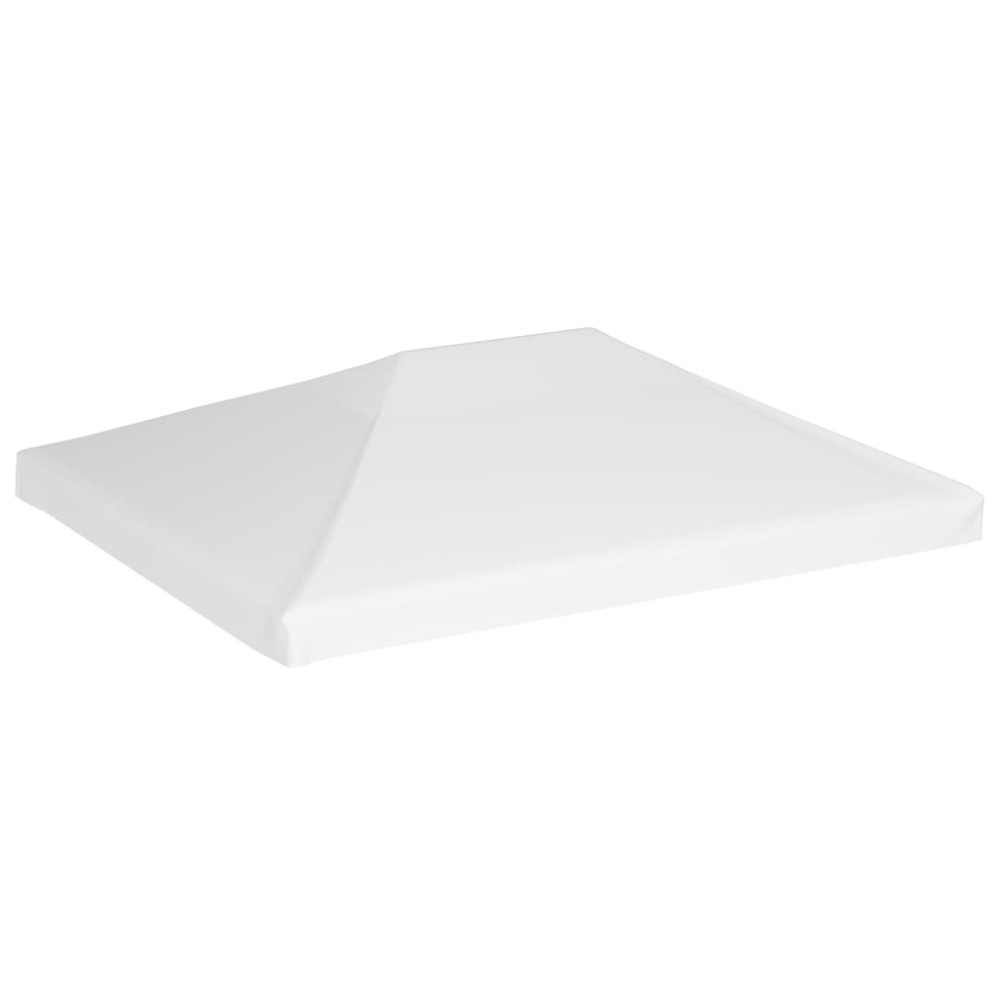 vidaXL Acoperiș de pavilion, 270 g/m², alb, 4 x 3 m