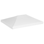 vidaXL Acoperiș de pavilion, 270 g/m², alb, 4 x 3 m vidaXL Acoperiș de pavilion, 270 g/m², alb, 4 x 3 m