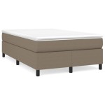 vidaXL Cadru de pat fără saltea, gri taupe, 120x200 cm, textil vidaXL Cadru de pat fără saltea, gri taupe, 120x200 cm, textil